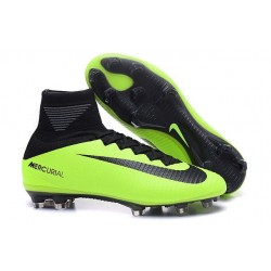 Scarpa Cristiano Ronaldo Nike Mercurial Superfly V FG Verde Nero