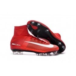 Scarpa Cristiano Ronaldo Nike Mercurial Superfly V FG Rosa Bianco