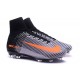 Scarpa Cristiano Ronaldo Nike Mercurial Superfly V FG Bianco Nero Arancio