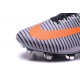 Scarpa Cristiano Ronaldo Nike Mercurial Superfly V FG Bianco Nero Arancio