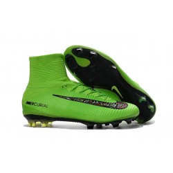 Scarpini da Calcetto Nike Mercurial Superfly V FG ACC Verde Nero