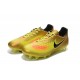 Nike Magista Opus II FG 2016 Uomo Scarpini da Calcio Oro Giallo Nero