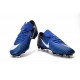 Nuovo Scarpa Calcetto Nike Mercurial Vapor 11 FG Blu Bianco Nero