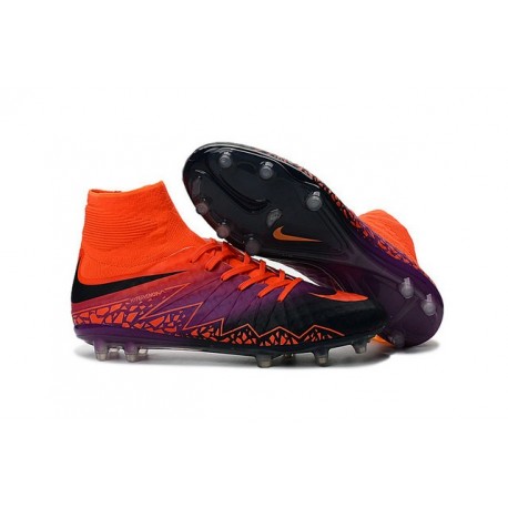 Nike Hypervenom Phantom II 2016-2017 FG Viola Arancio Nero