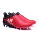 Adidas X 16+ Purechaos FG Nuovo Scarpa da Calcio Rosso Nero