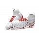 Nike Magista Obra II FG Scarpe da Calcio Uomo - Bianco Rosso