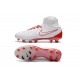 Nike Magista Obra II FG Scarpe da Calcio Uomo - Bianco Rosso