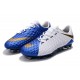 Nike Scarpe Calcio Uomo Hypervenom Phantom Fg Oro Bianco